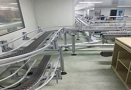 柔性輸送帶的傳輸鏈是如何由高強度工程塑料制成的？